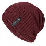 YSense Mens Winter Warm Slouchy Beanie Oversized Baggy Hat Fleece Lined Knit Skull Cap